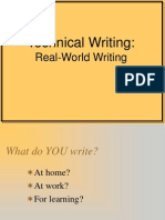 Technical Writing Powerpoint