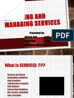 Designing and Managing Services