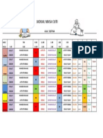 Jadual Masa Cuti