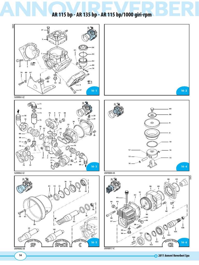 Annovi Reverberi sprayer pump AR 115 BP Machines Mechanical Engineering