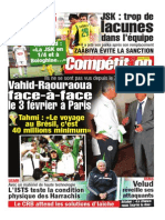 Journal Competition Sport Du 27.01.2014