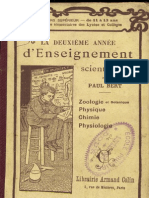 P.Bert - La 2e Année D'enseignement Scientifique