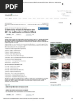 Calendário oficial de feriados em 2014 é publicado no Diário Oficial - BBC Brasil - MSN Notícias