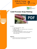 Cold Process Soap Making