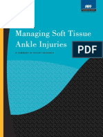 Managing Soft Tissue Ankle Injuries