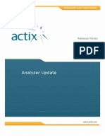 ANALYZER UPDATE