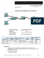 Statikus NAT Konfigurálása És Ellenőrzése