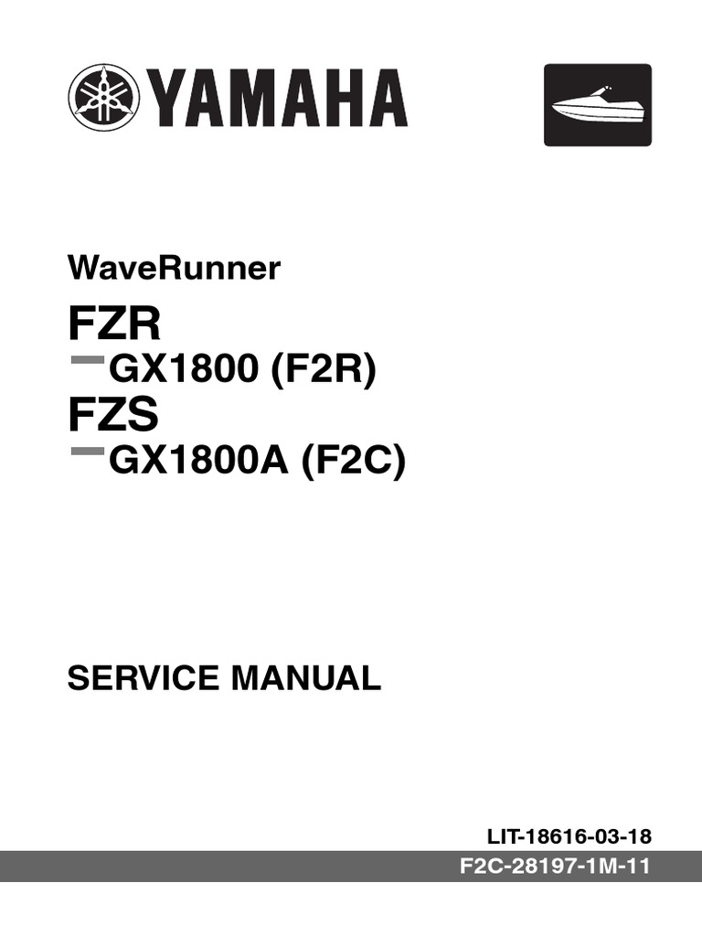 Kawasaki Jet Ski 800 Sx R Workshop Repair Service Manual