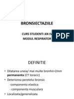 Bronsiectaziisupuratiipulmonare