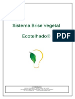 Manual Especificações Do Sistema BRISE VEGETAL Ecotelhado