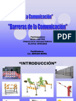 BARRERAS DE LA COMUNICACIÓN