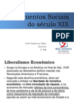 Pensamentos Sociais e As Internacionais