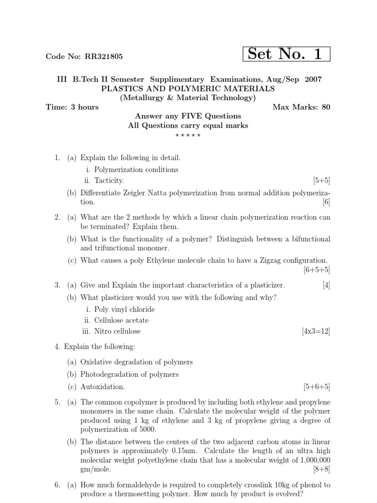 Polymerisation essays 03 picture