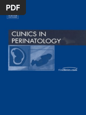 2006 Vol.33 Issues 4 Late Preterm Pregnancy and The Newborn | PDF