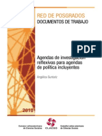 Agendas de Investigacion Reflexivas