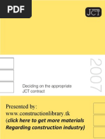 Download Deciding JCT Contract practice guide by Kajendra SN20253117 doc pdf