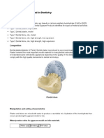 Classification of Dental Models and Bite Adjustment1