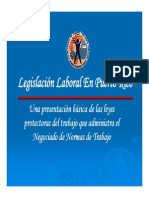 DTRH - Legislación Laboral en Puerto Rico