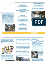 Triptico Ciencias