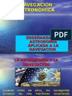 ENSEÑANZA DE ASTRONOMIA APLICADA A LA NAVEGACION