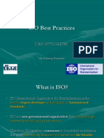 ISO Best Practices 27.6.2011