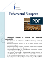 Parlamentul European Ppt
