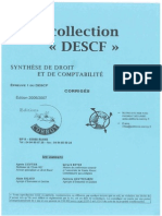 Comptababilité Et Droit - Corrigés DESCF