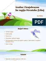 Prirodne i krajobrazne značajke regija Hrvatske
