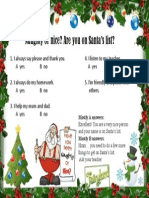 Naughty or Nice? Are You On Santa's List?: Mostly A Answers