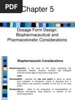 Dosage Form Design