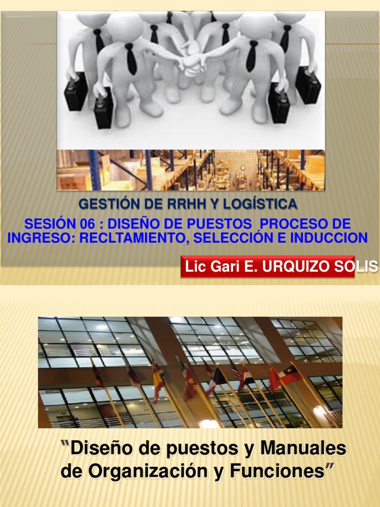 Ses 06 Gestion Rrhh Y Logistica 14 Recursos Humanos Toma De Decisiones