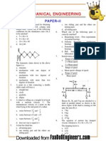 IES OBJ Mechanical Engineering 2000 Paper II