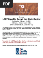 Equality Day 2014 Flyer