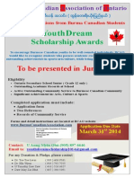 Scholarship - Poster 2014 - MZ 3rd Edition Final