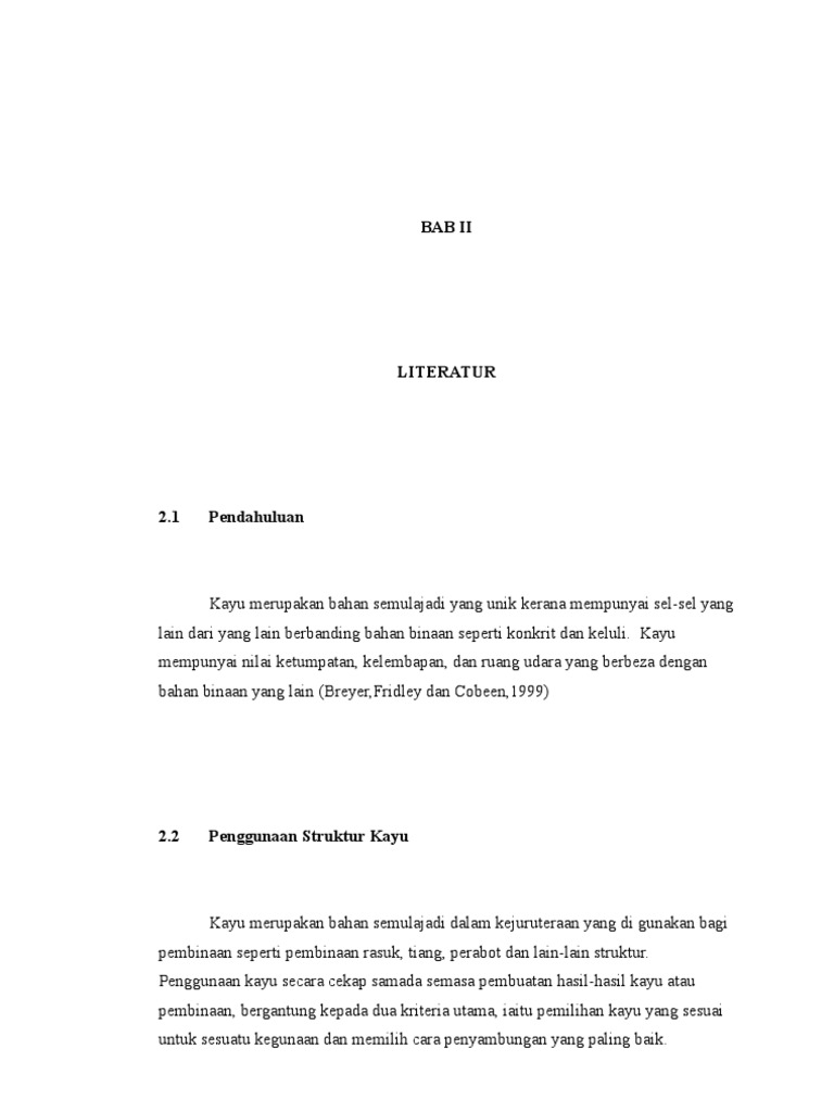 Nota Kayu | PDF