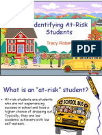 Identifying At-Risk Students: Tracy Roberts