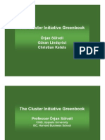 The Cluster Initiative Greenbook: Örjan Sölvell Göran Lindqvist Christian Ketels