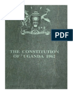 Uganda Constitution 1962