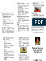 Prevención y control de derrames químicos