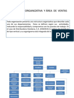 ESTRUCTURA ORGANIZATIVA Y ÁREA DE VENTAS Digioca