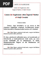 010 Canon de Rugăciune Către Îngerul Păzitor Al Vieţii Omului