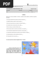 Teste Sobre a Estrela
