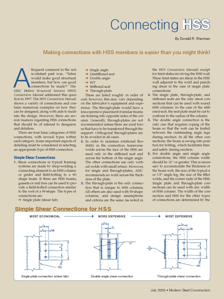 Connecting Making connections with HSS members is easier than you