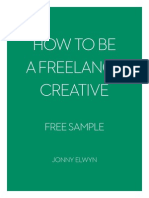 How To Be A Freelance Creative - Jonny Elwyn - Free Sample