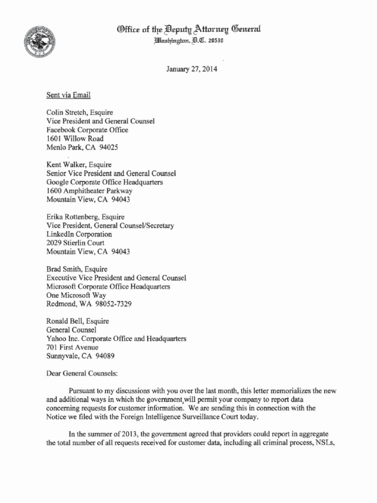 New FISA Disclosure Methods | PDF