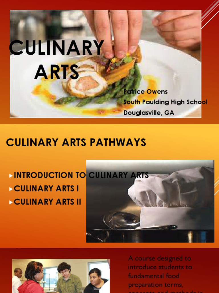 Culinary Arts Pathways Guide | PDF