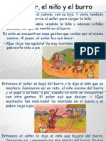 El señor, el niño y el burro: no hagas caso a la gente