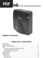 Itc-Bt Cellular Bluetoothgateway: Owner'S Manual