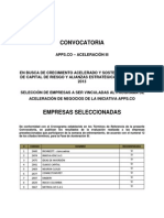 Publicacion Empresas Seleccionadas Aceleracion Iii