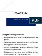 Praktikum Analisa Sperma